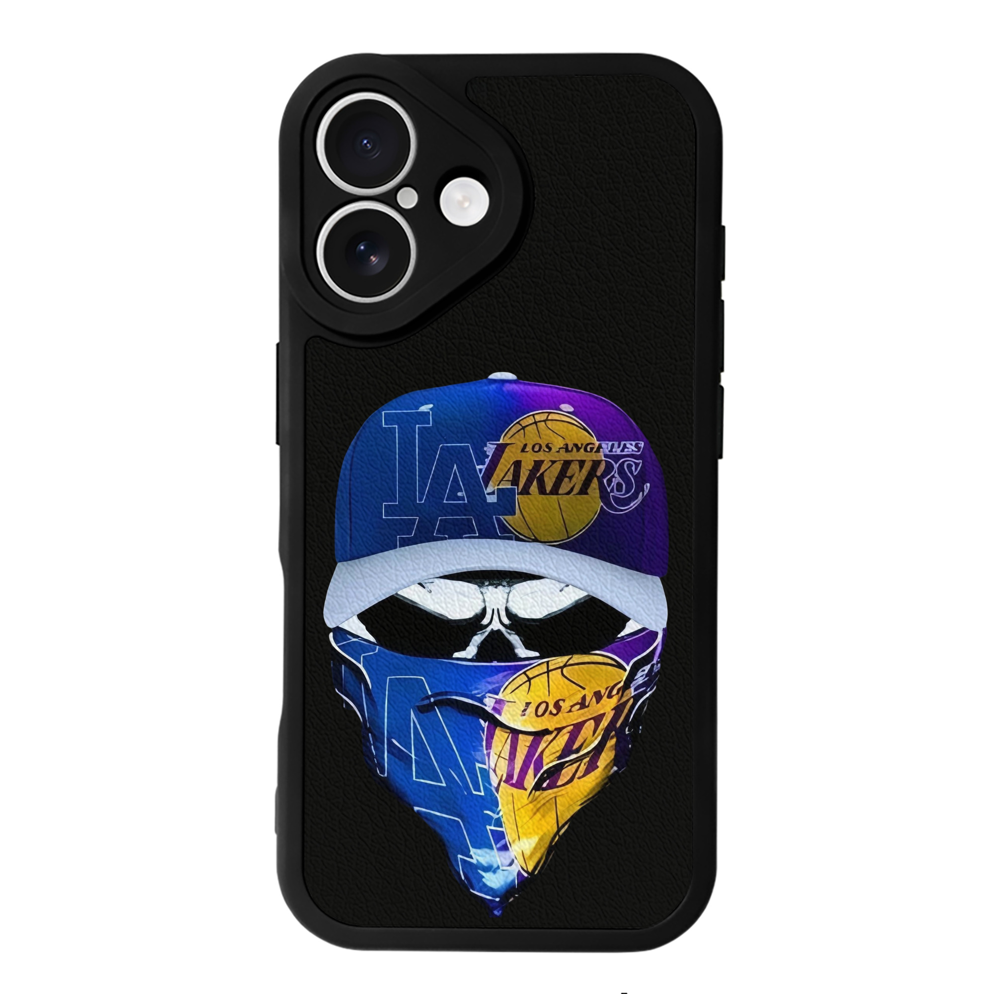  IPhone 16 Silicone Leather Case – UV Print, Lambskin Texture – Perfect Fit, Wireless Charging Compatible, Scratch Resistant, Precise Cutouts – Stylish Protection For IPhone 16